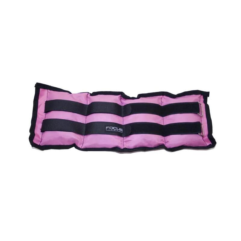 Pols-/enkelgewicht - 2 x 1,5 kg - Roze