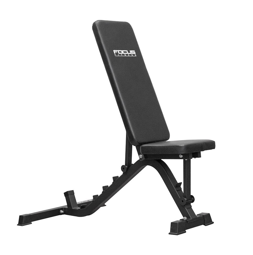 Banc d'exercice Force 8 - avec jeu d'haltères réglables 28 kg 3/7