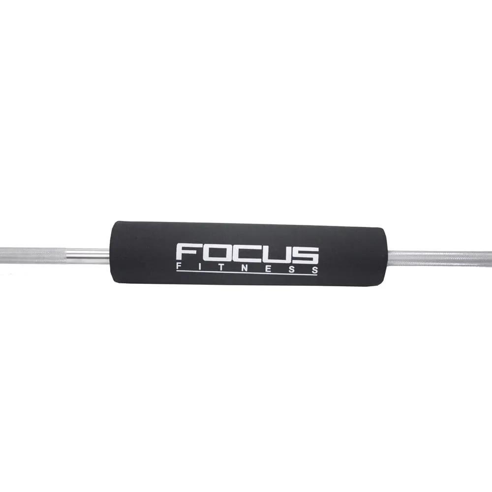 Focus Fitness - Coussin De Barre – Coussin Pour Barre D'Haltérophilie – Coussin De Barbell - Accessoire De Tirage - Noir - Taille Unique - Decathlon