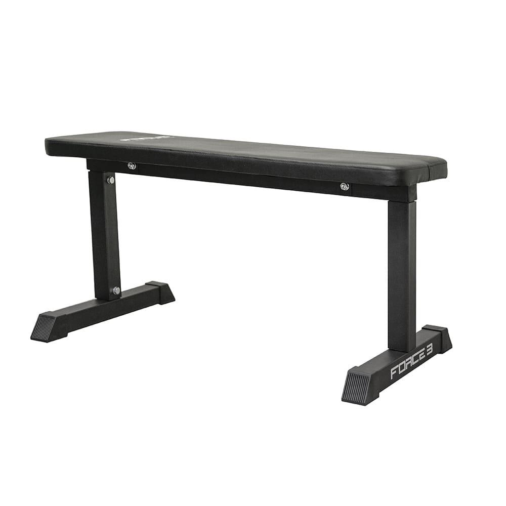 Hantelbank Force 3 - inkl. verstellbarem Hantelset 28 kg 2/7