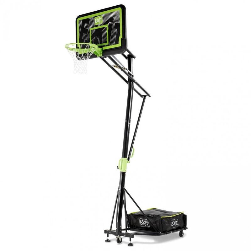 Mobiele basketbalkorf met wielen Exit Toys Galaxy