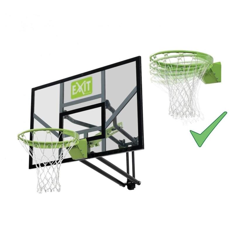 Basketbalmand voor wandmontage met dunkring Exit Toys Galaxy