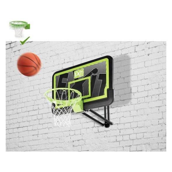 EXIT Galaxy black edition basketbalbord met dunkring