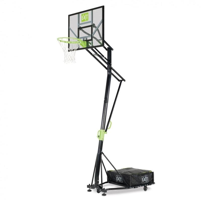 Mobiele basketbalkorf met wielen Exit Toys Galaxy