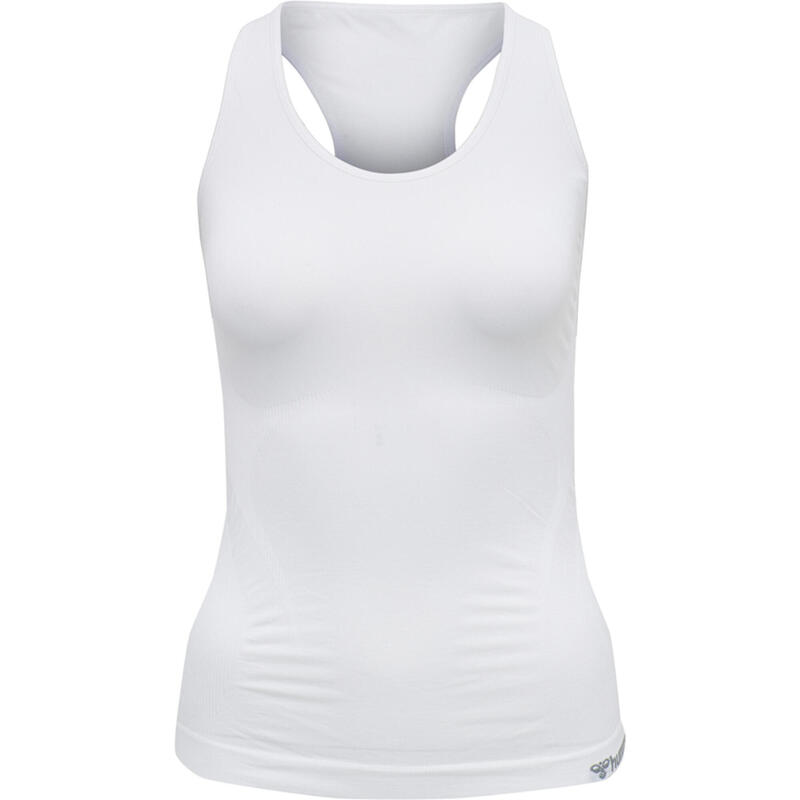 Camiseta Hmltif Yoga Mujer Elástico De Secado Rápido Sin Costuras Hummel