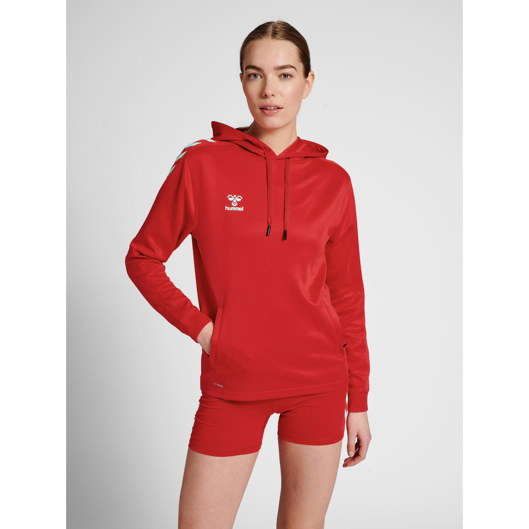 Bluza do piłki ręcznej damska Hummel Core XK z kapturem