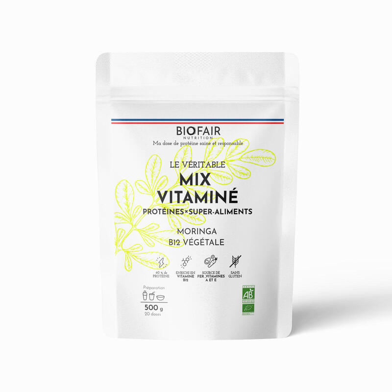 Le véritable Mix Vitaminé - Protéines x Superaliments | 500 g