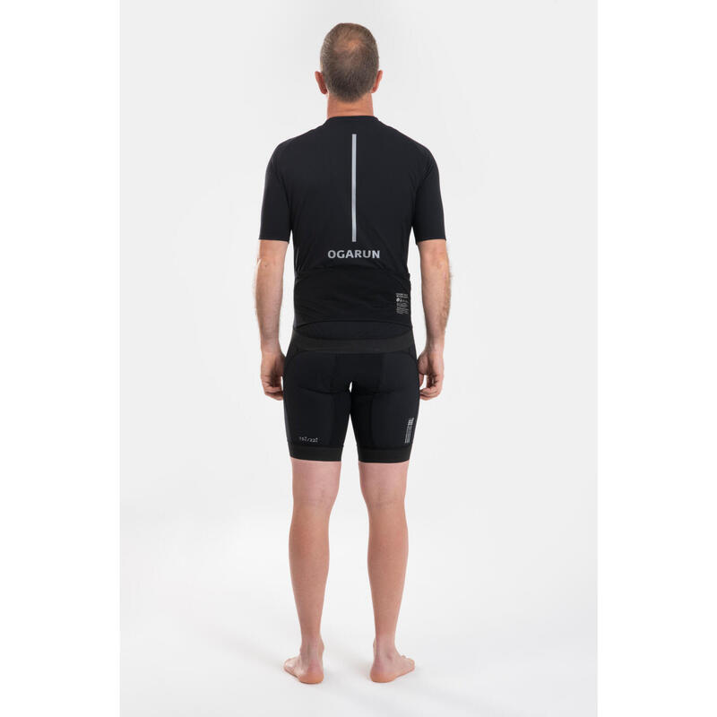 Fietsshirt voor heren 15-22°C merinowol