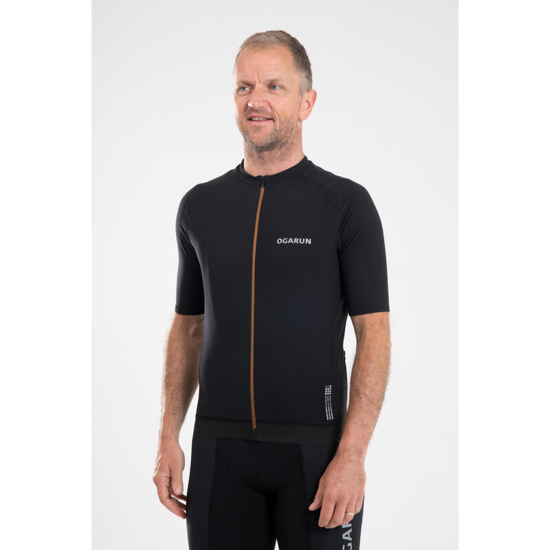 Fietsshirt voor heren 15-22°C merinowol