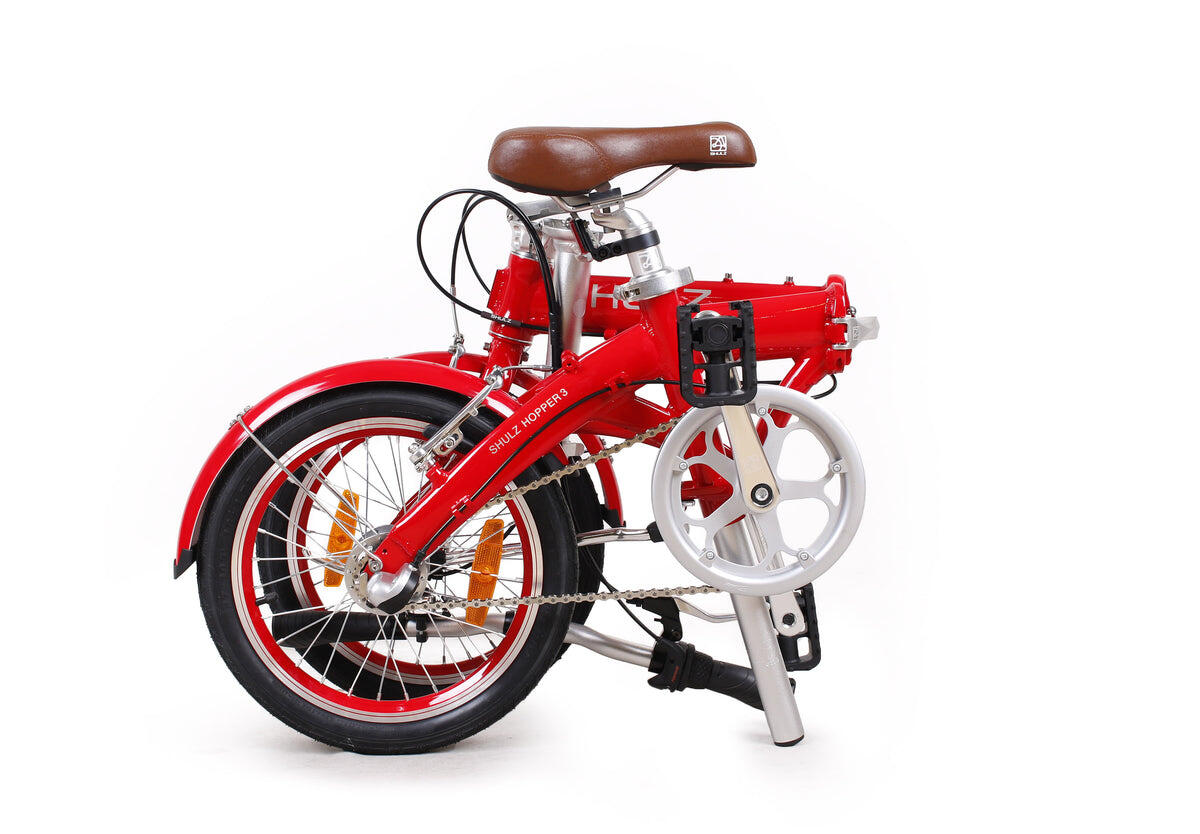 Shulz Foldable Bicycle Hopper 3 (Red, 16