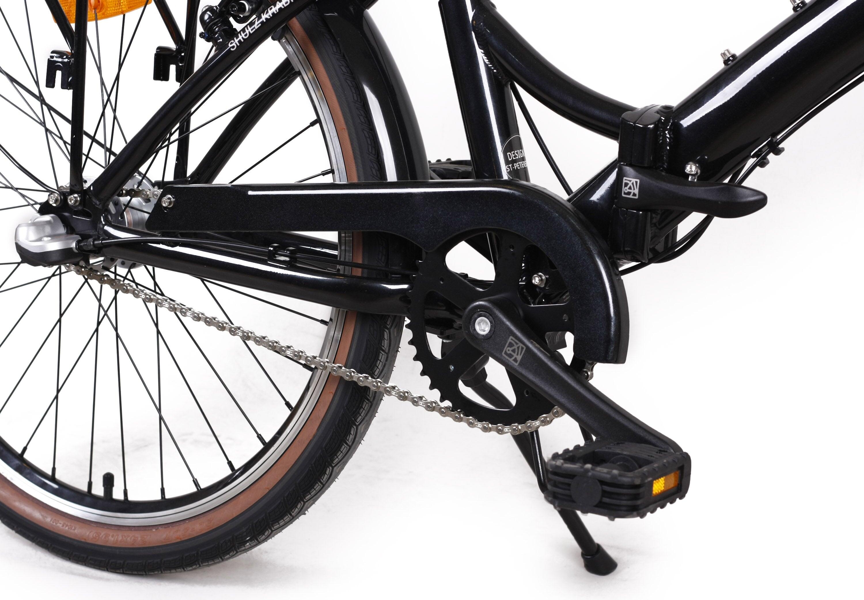 Shulz Foldable Bicycle Krabi (Black, 24
