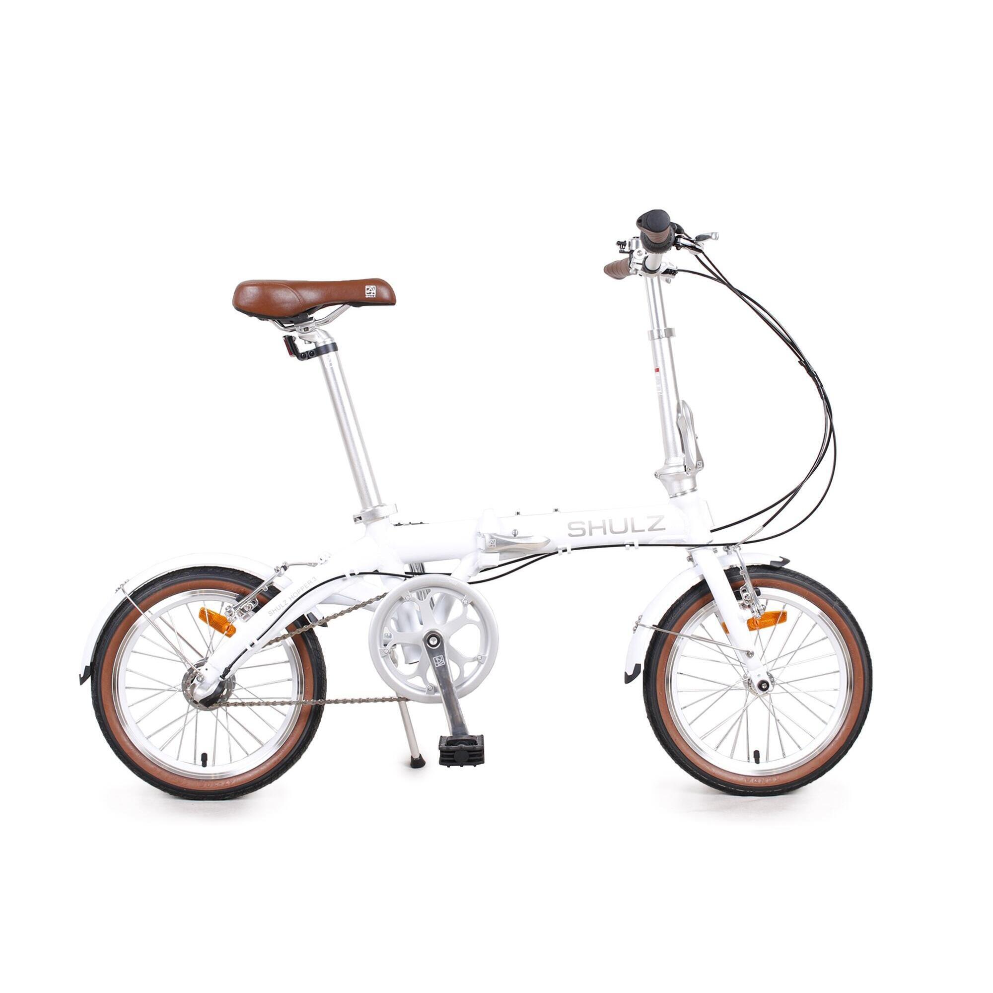 BICYCLE13個 Shulz Foldable Bicycle Hopper 3 (White, 16