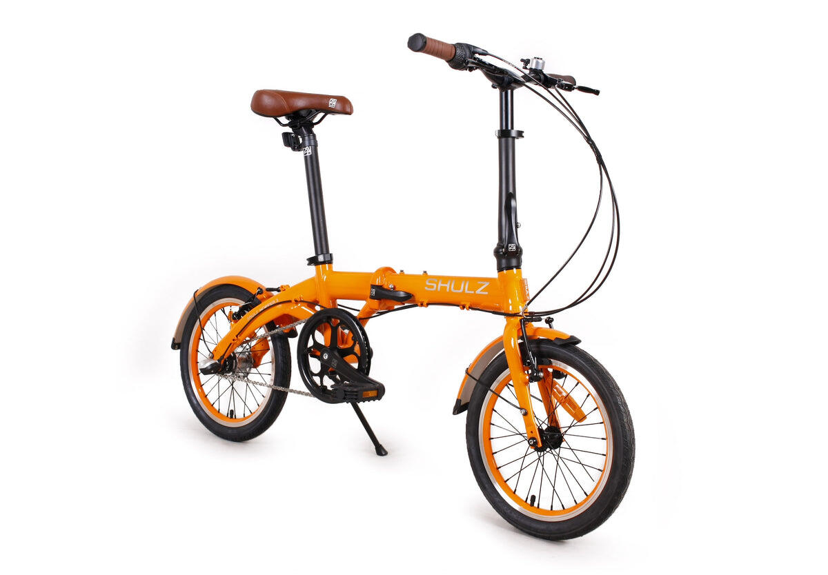 Shulz Foldable Bicycle Hopper 3 (Orange, 16