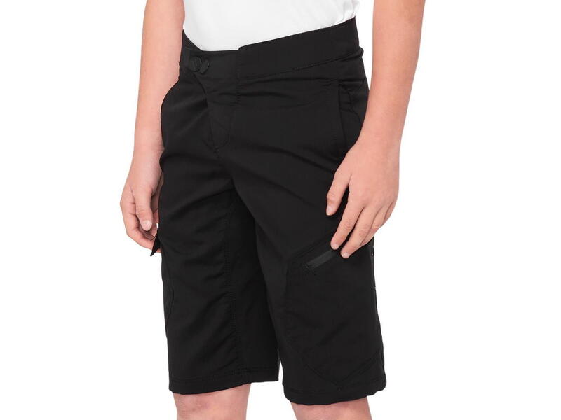 Ridecamp Youth Short - noir