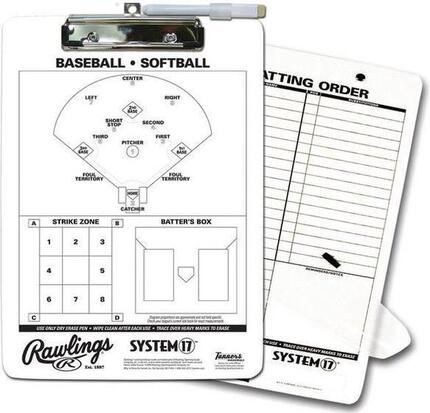 Baseball - Softball - Schowek trenera - Tablica trenera