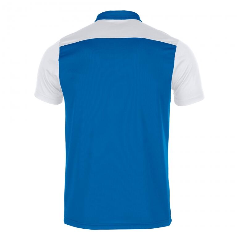 Polo Manches Courtes Football Homme Joma Hobby II Bleu Roi 2/5