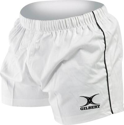 Rugbybroek match wit