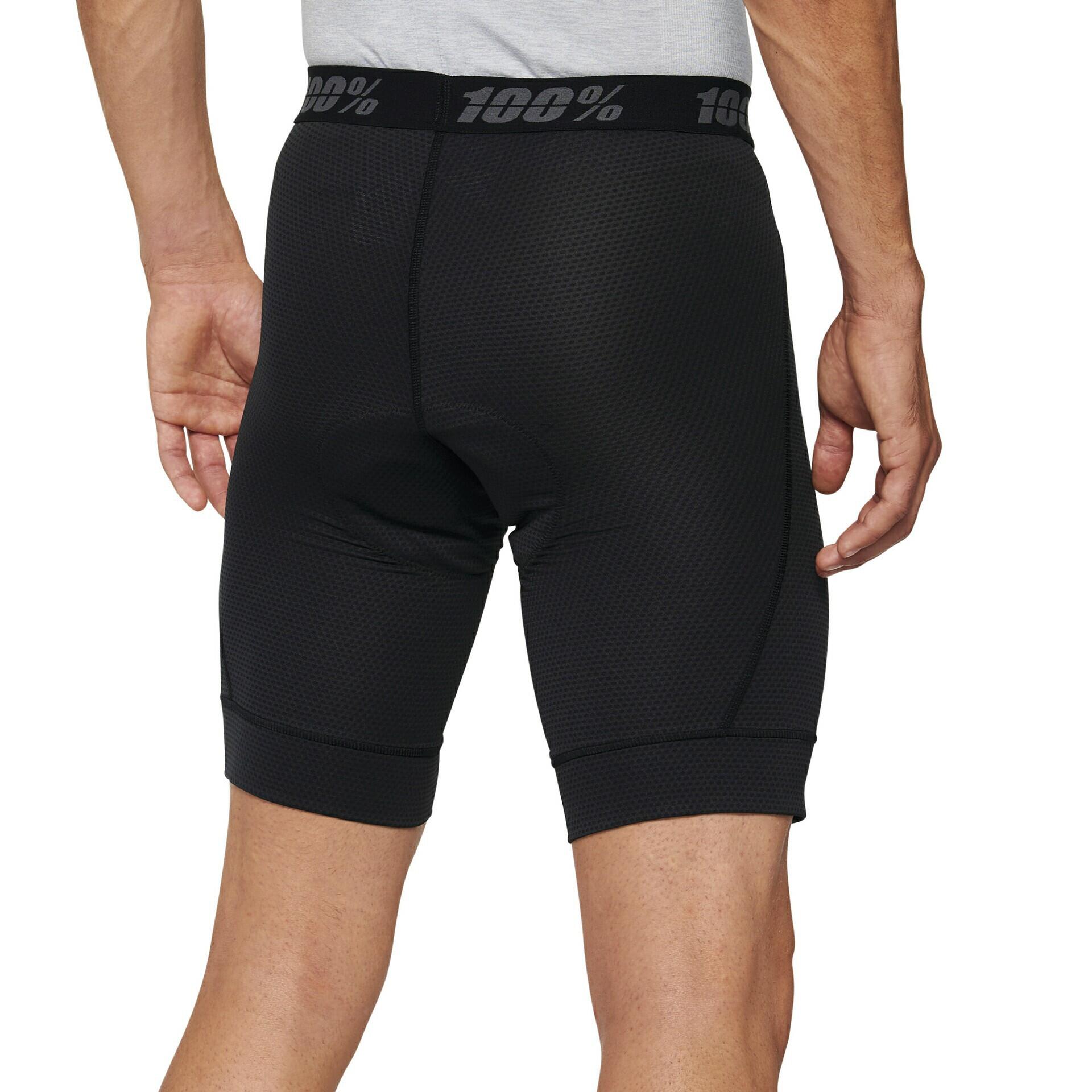 100% Herren Fahrradshorts Ridecamp mit Innenhose 4/4