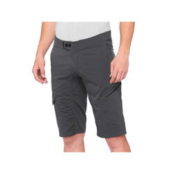 Ridecamp Shorts - houtskool