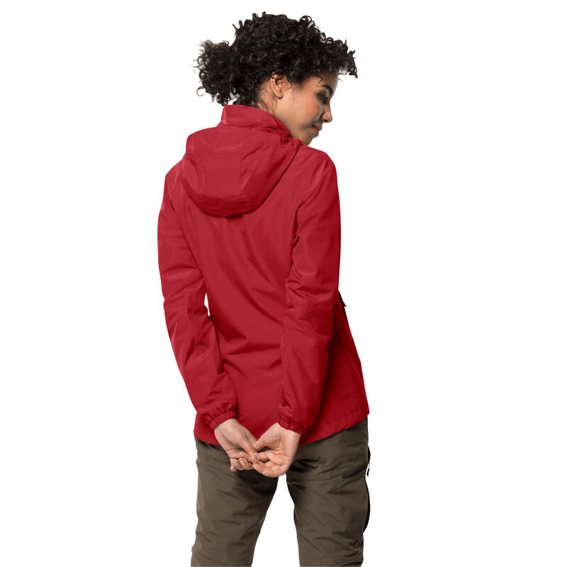 Wasserdichte Jacke für Frauen Jack Wolfskin Stormy Point