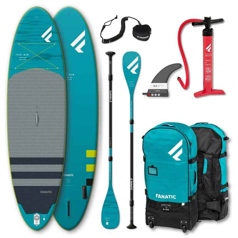 Fanatic SUP Komplett Set Package Fly Air Premium/C35 2022 - Größe 10'4"