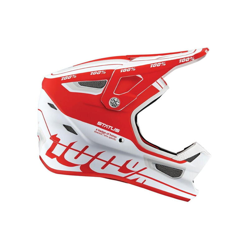 Casque Status youth - Topenga Red/White