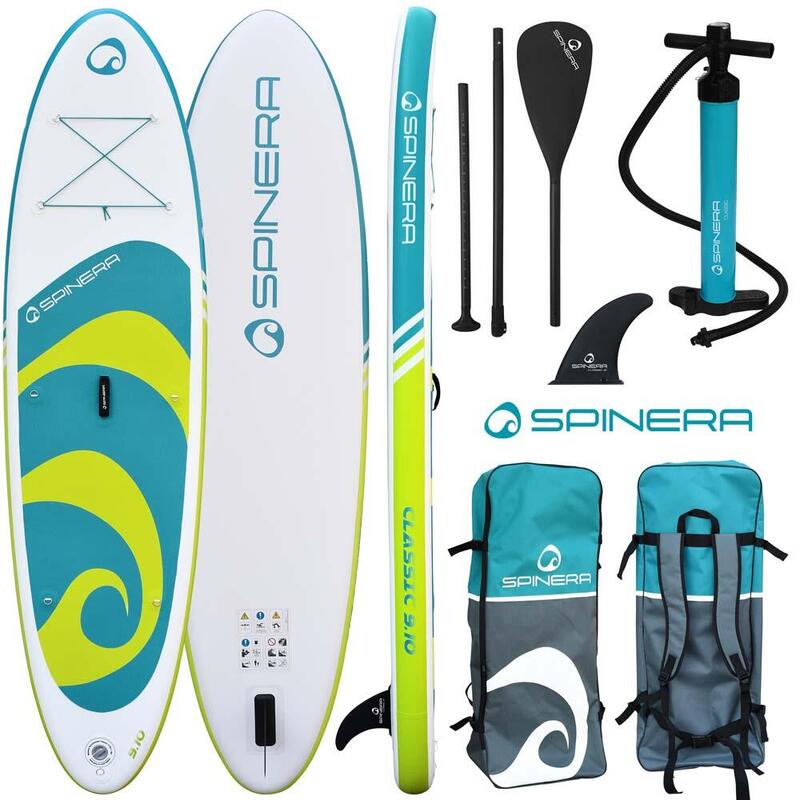 SPINERA CLASSIC 9'10" COMBO SUP Board Stand Up Paddle opblaasbaar surfboard