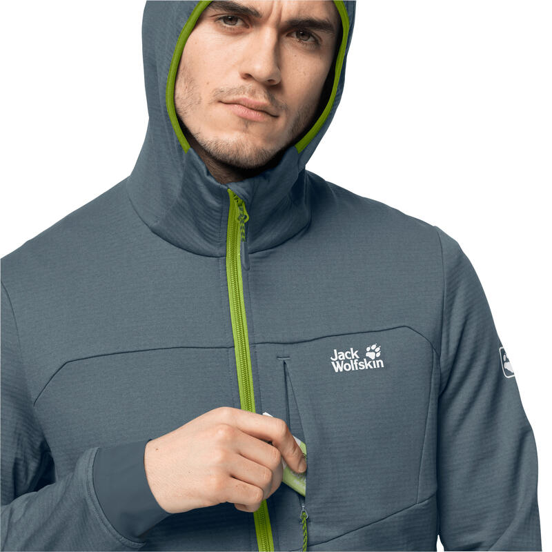 Fleece Jack Wolfskin Hydro Grid