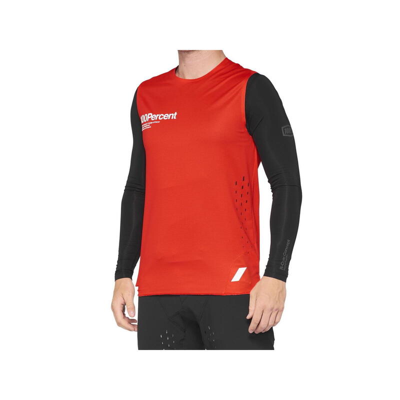 R-Core Concept Mouwloze Jersey - rood