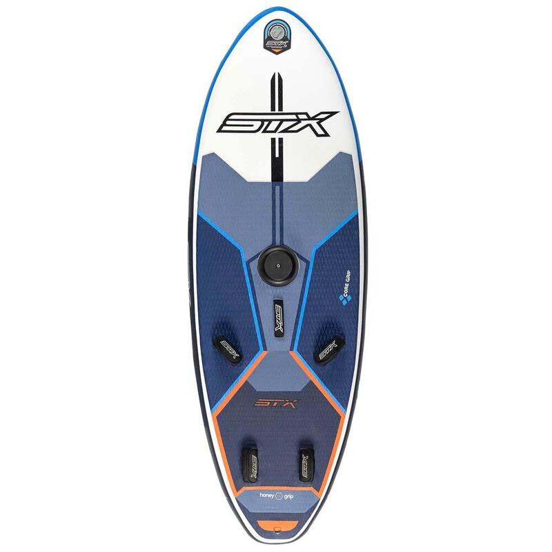 STX iSUP Board iWindsurf RS Blue/Orange 2022 - Größe 280x85x15