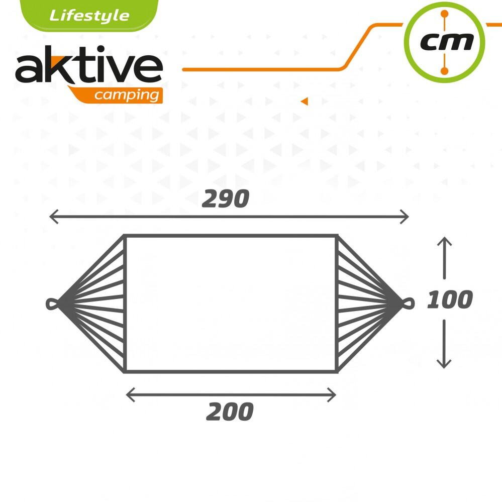 Aktive Amaca in cotone per giardino 6/7