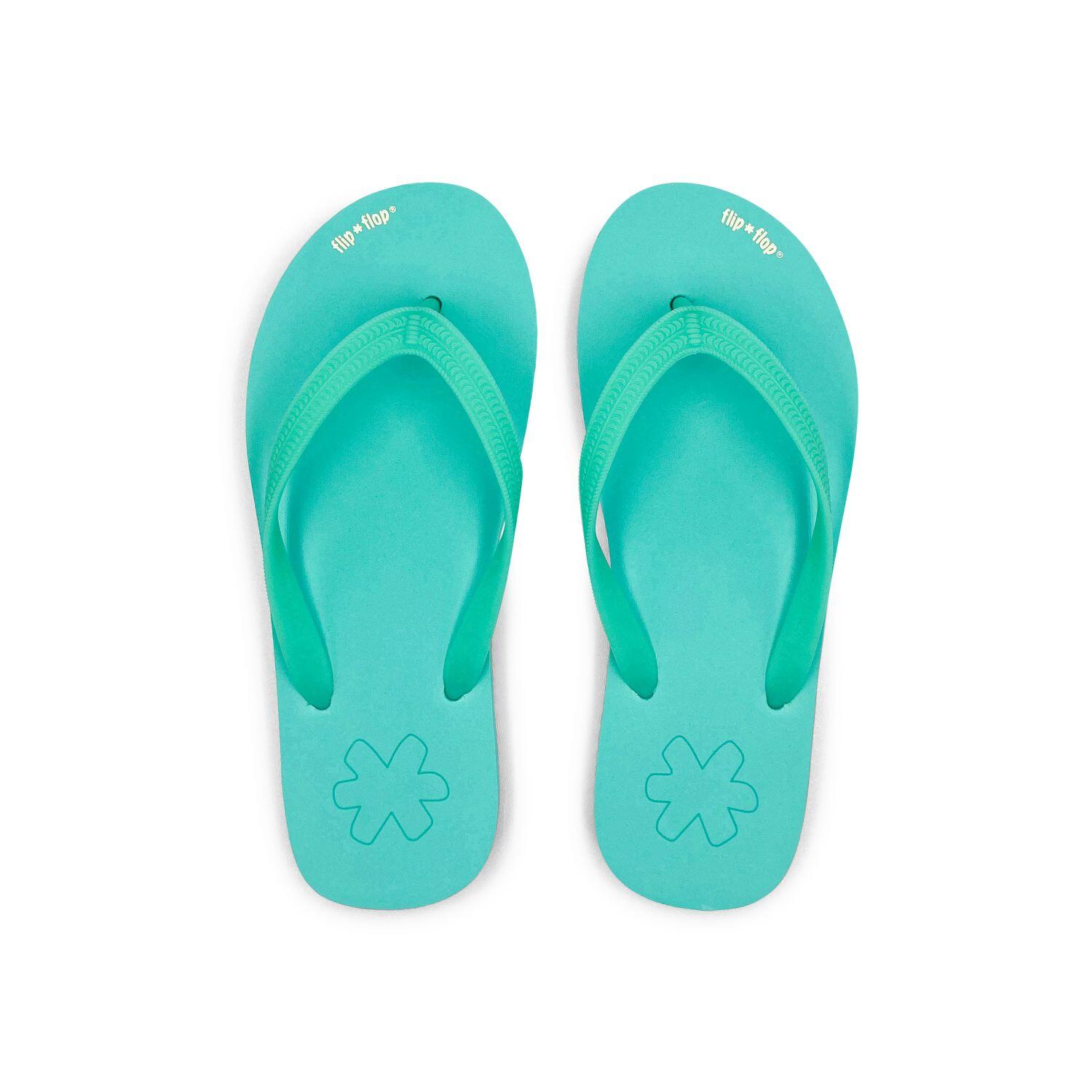 Flip Flop - Femme Sandale Originals Turquoise - Tongs Piscine - Bleu - 36 - Decathlon
