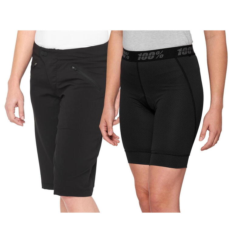 Pantaloncini da donna 100% ridecamp Liner