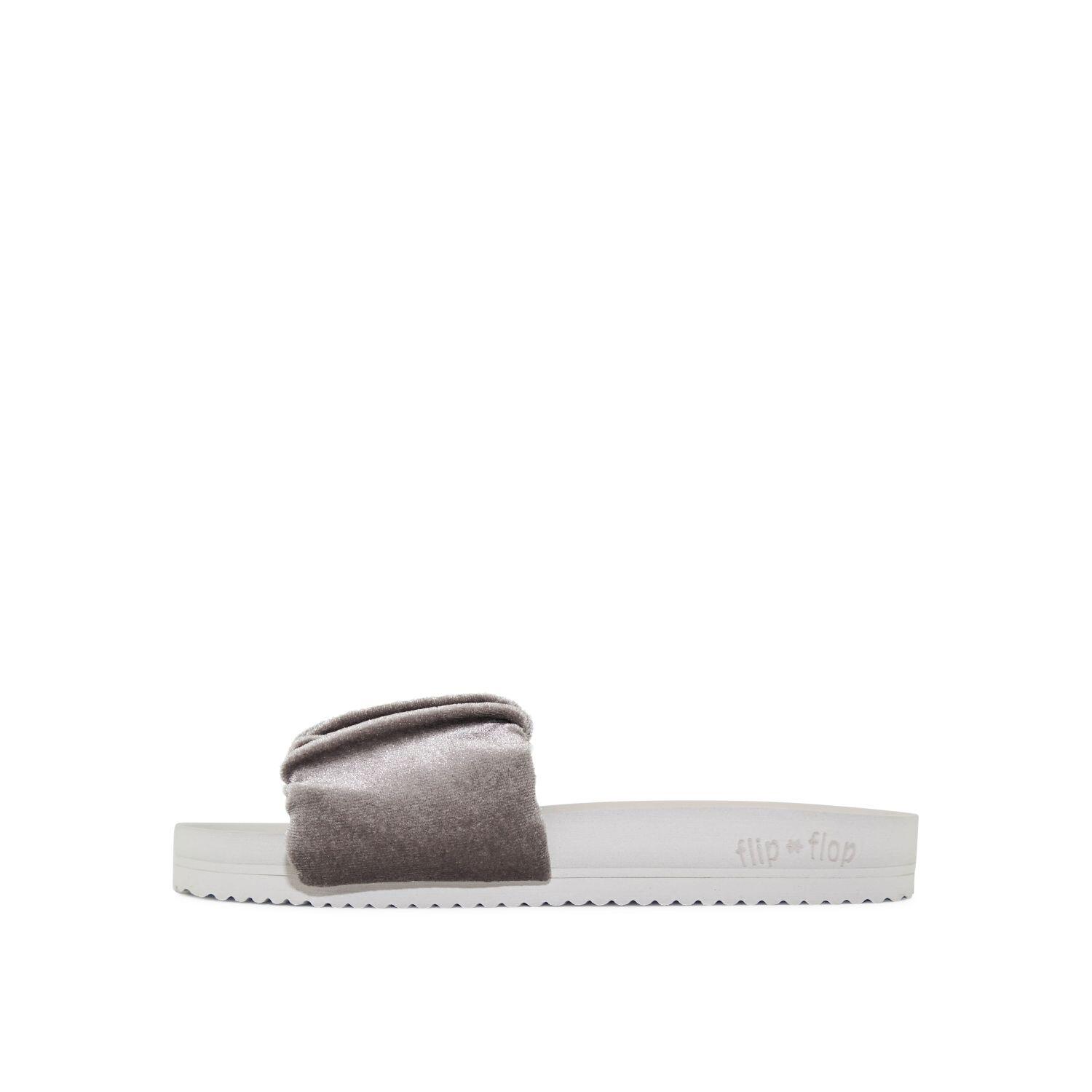 Femme Sandale pool*gentle velvet Gris 2/4