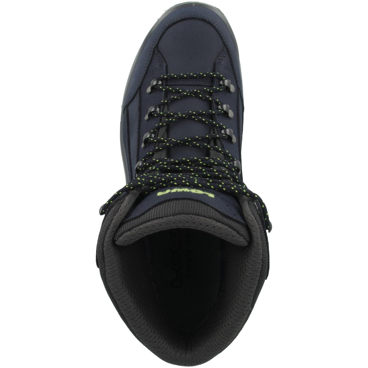 LOWA RENEGADE GTX MID Unisex Wanderstiefel Outdoor Goretex blau 2/7