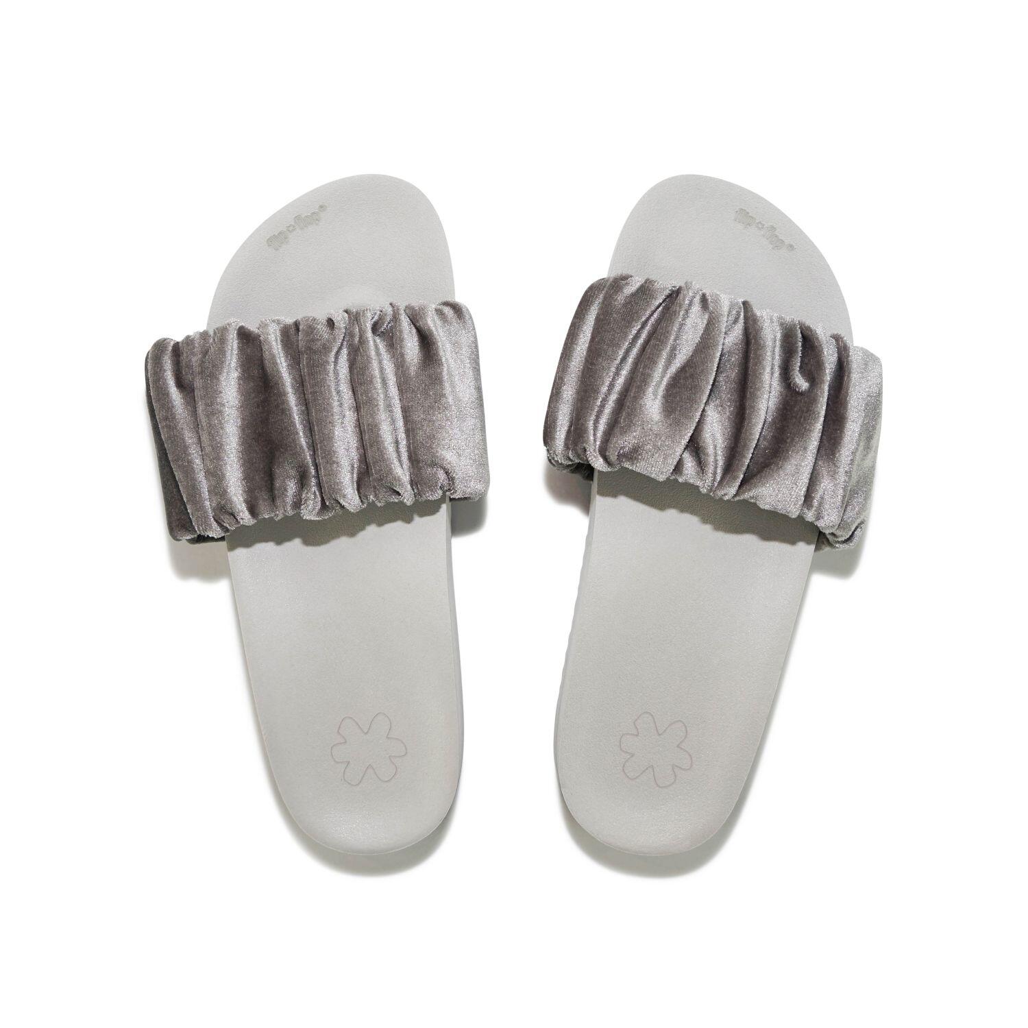 Flip Flop - Femme Sandale Pool*gentle Velvet Gris - Sandales - Gris - 40 - Decathlon