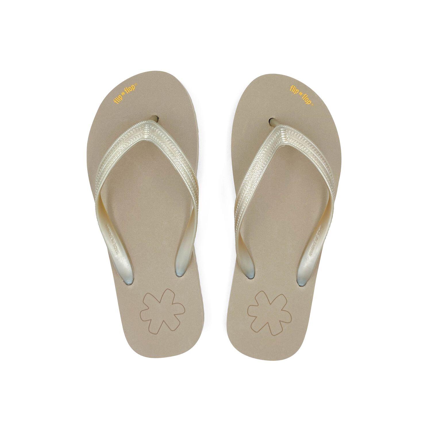 Flip Flop - Femme Sandale Originals*métallisé Marron - Claquettes - Marron - 42 - Decathlon