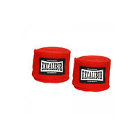 PAIRE DE BANDAGE DE BOXE | LONGUEUR 5M | SPORTS DE COMBAT | ROUGE