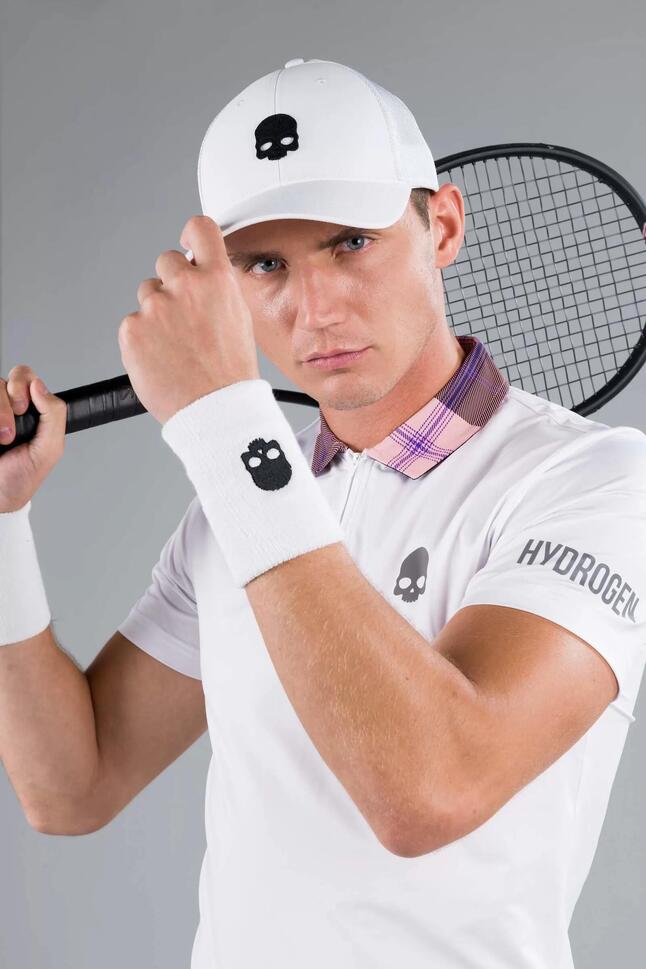 Koszulka Hydrogen TARTAN ZIPPED TECH POLO