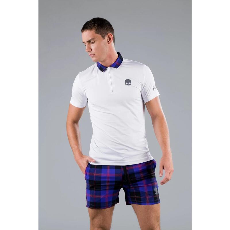 Koszulka Hydrogen TARTAN ZIPPED TECH POLO