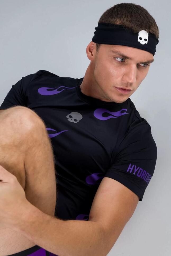 Koszulka męska Hydrogen FLAMES TECH TEE