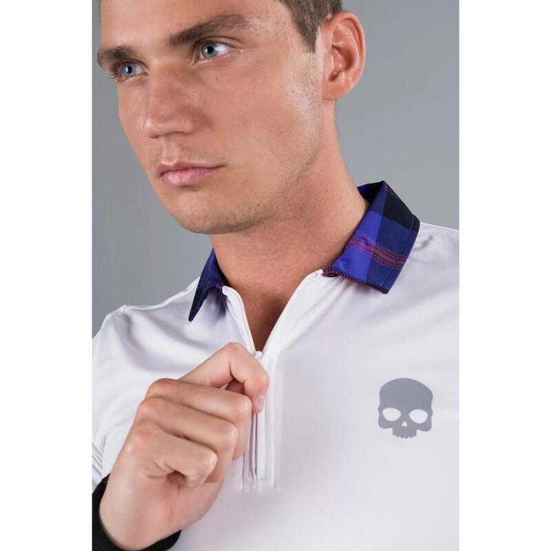 Koszulka Hydrogen TARTAN ZIPPED TECH POLO