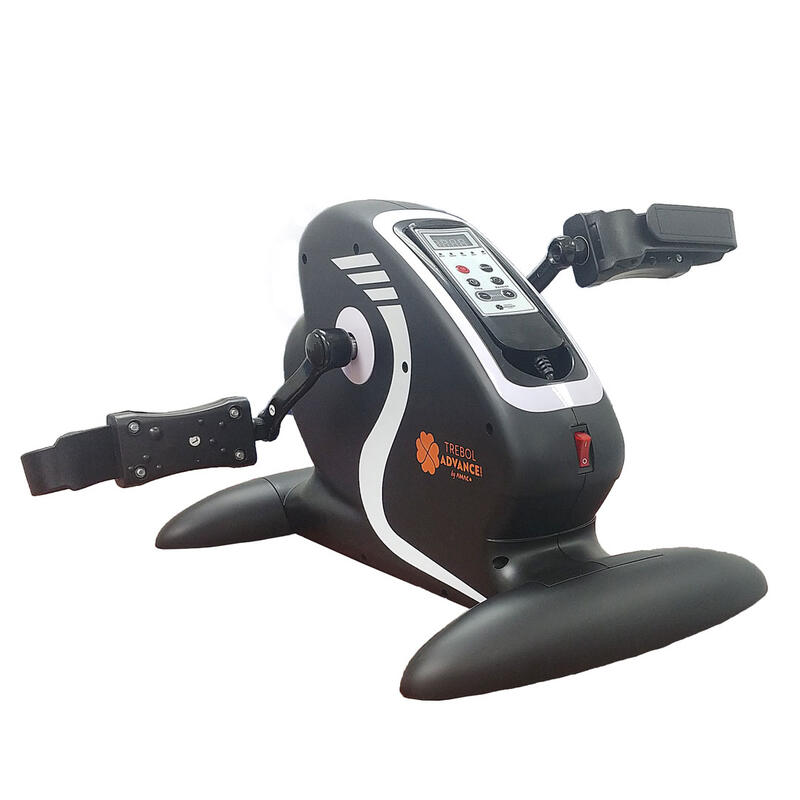 Mini bicicleta estática, AGM, ejercitador de pedal de bicicleta para debajo  del escritorio, ejercitador de pedal de brazo y pierna con pantalla LCD