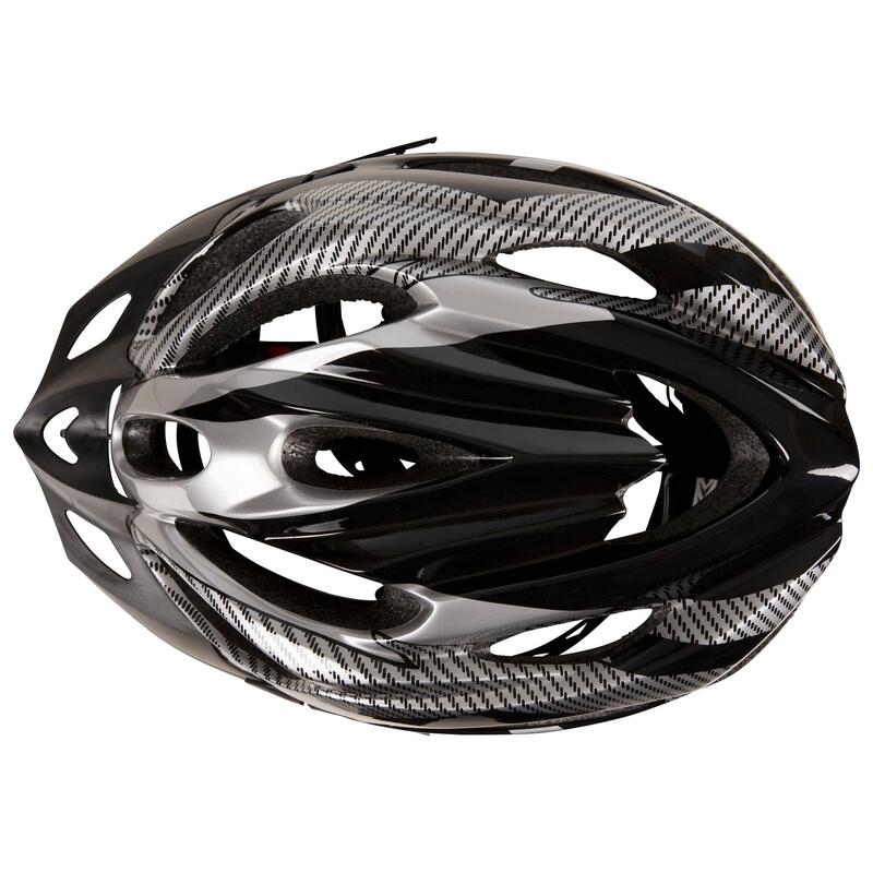 Casque de cyclisme CRANKSTER Adulte (Noir/gris)