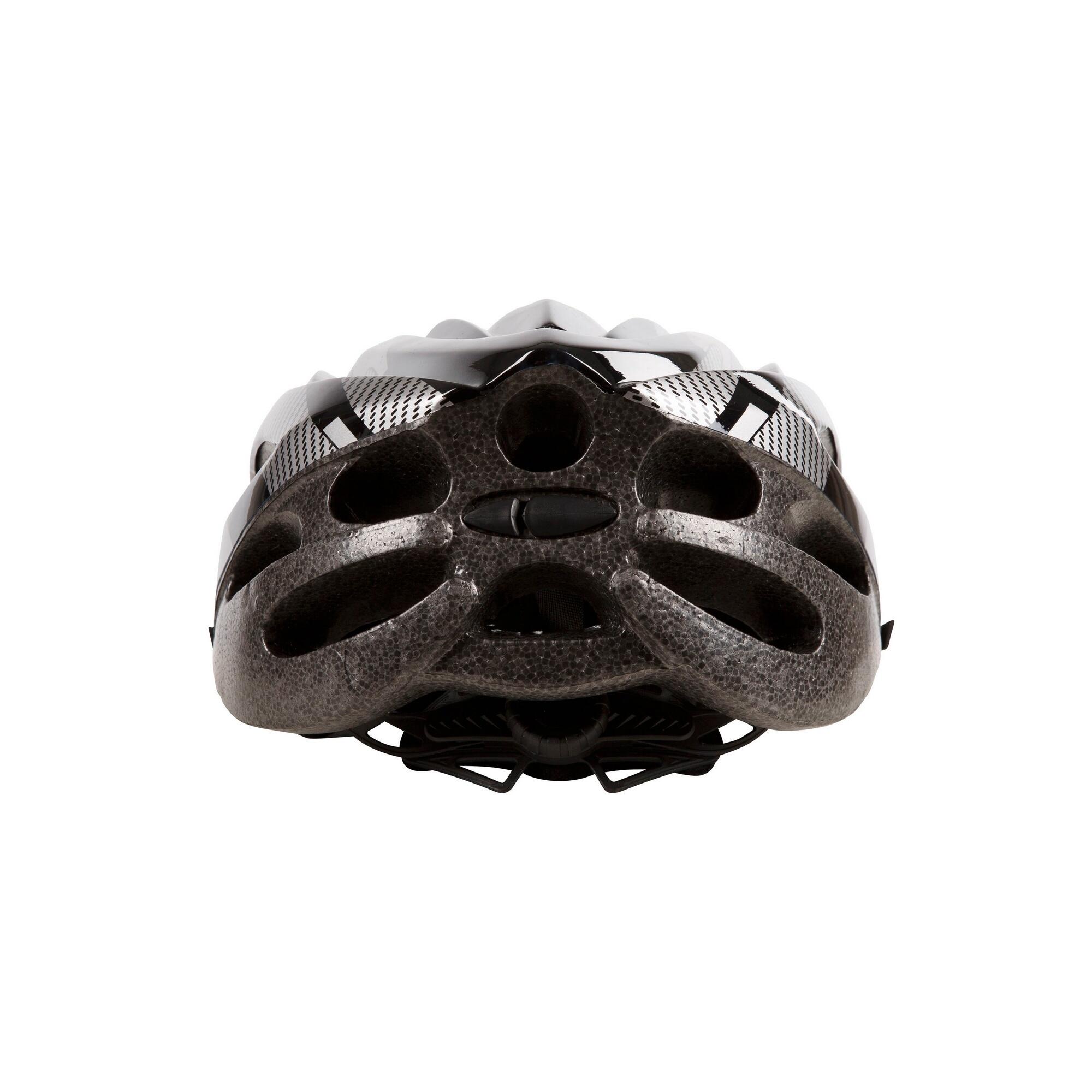 CRANKSTER Casco da ciclismo per adulti (nero/grigio)