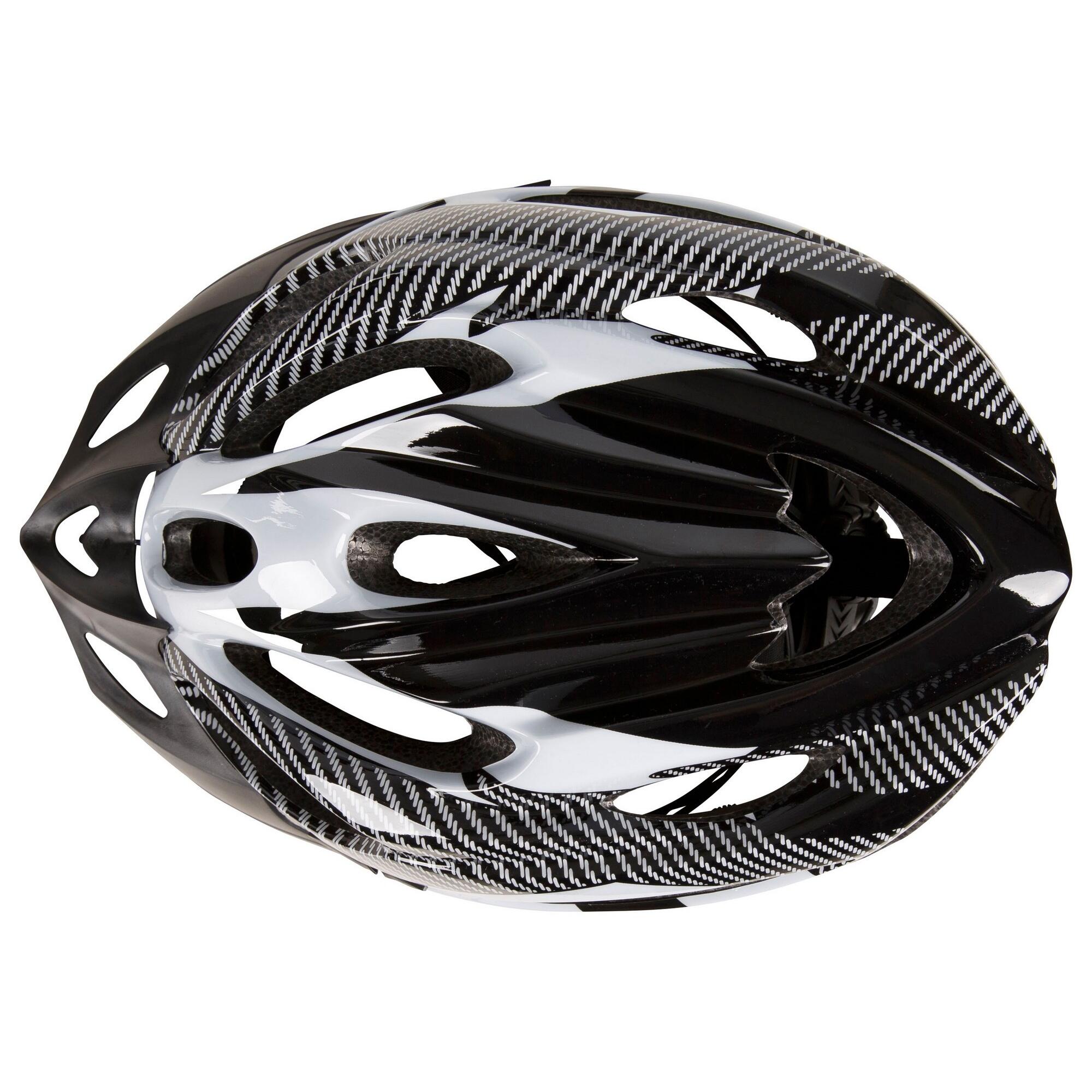 Unisex Fahrradhelm Crankster Damen und Herren Weiß X 3/4