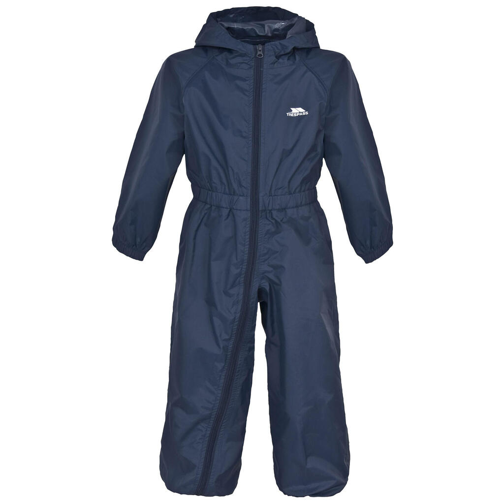 Children's Waterproof Onesie Dripdrop Navy