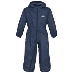 Kids Unisex Dripdrop Gewatteerd Waterdicht Regenpak (Marineblauw)