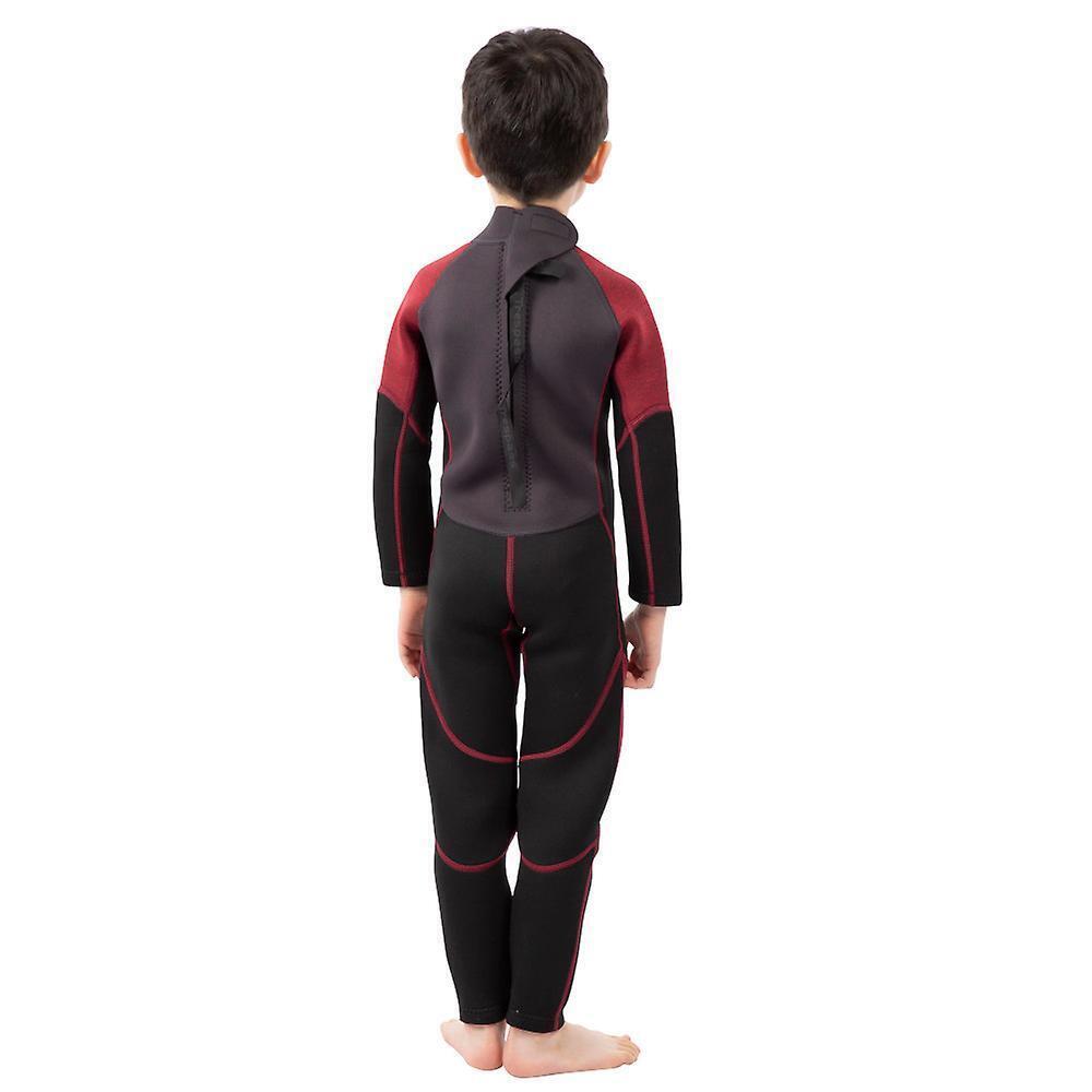 Kinder/Kids Amigo 3mm Wetsuit (Merlot Mergel) 4/5