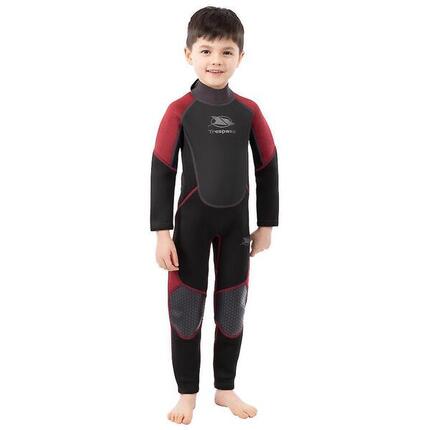 Combinaison De Plongée AMIGO 3MM Enfant (Bordeaux Chiné)